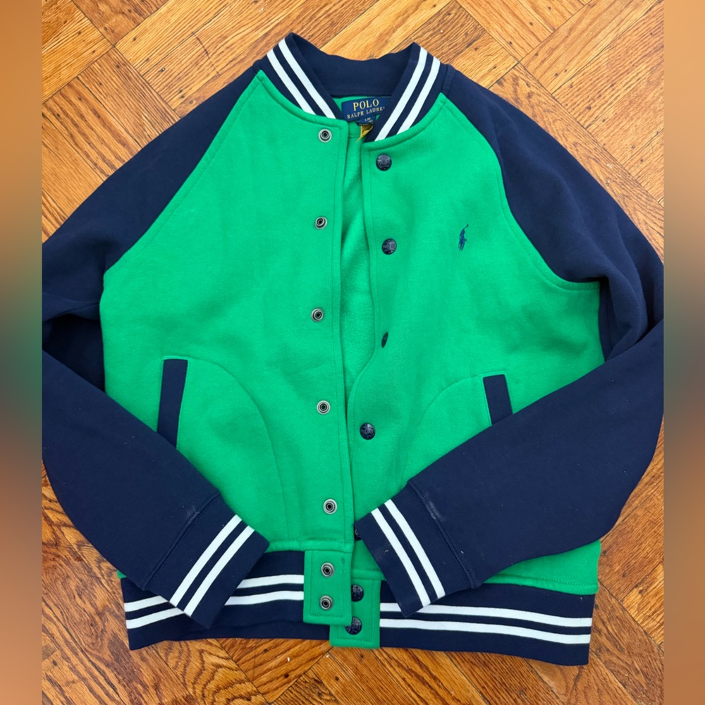 Polo Ralph Lauren Green and Navy Jacket